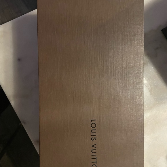 Louis Vuitton Black Monogram Slingback Heels - Picture 8 of 9